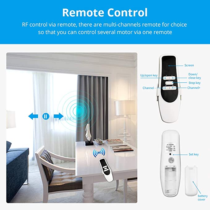 Smart Curtain Track, Pre Assembled 4m