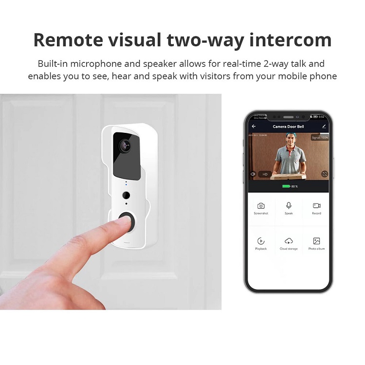 1080P Smart Wireless Video Doorbell 