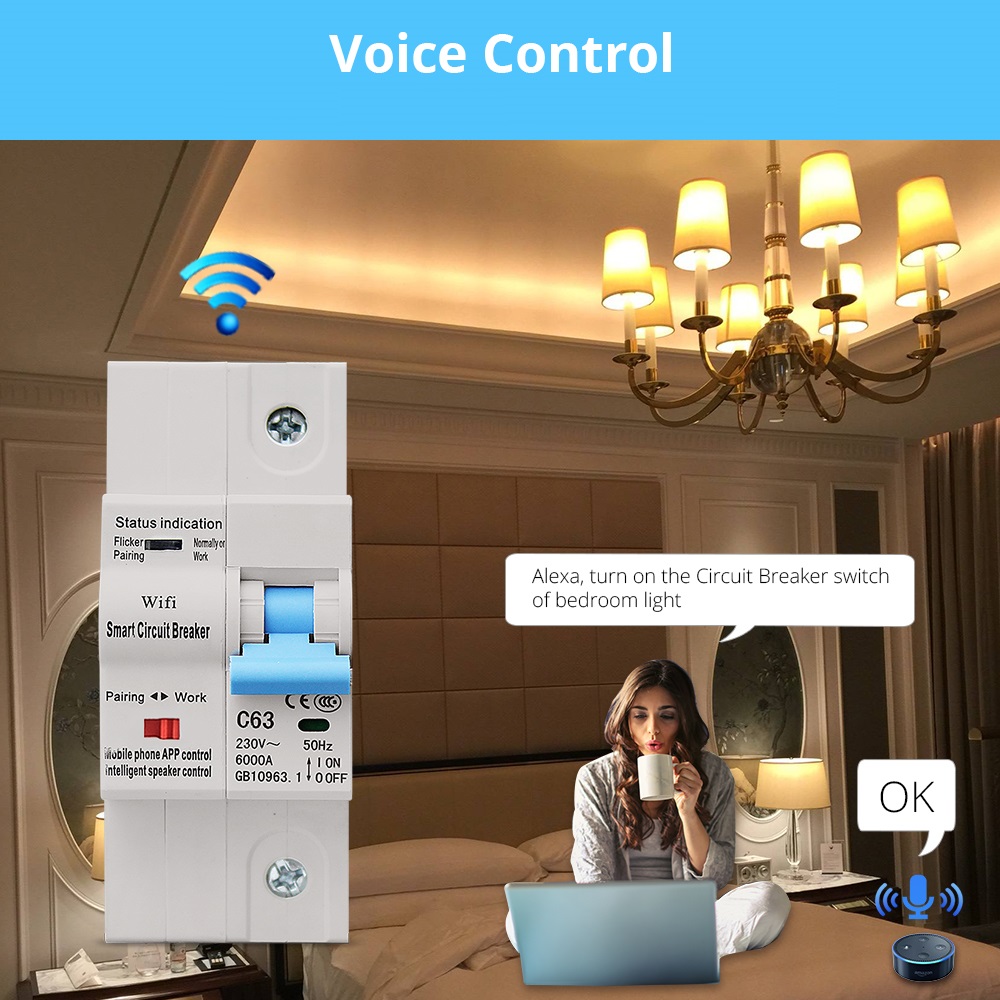 Smart Air Circuit Breaker Intelligent 1P