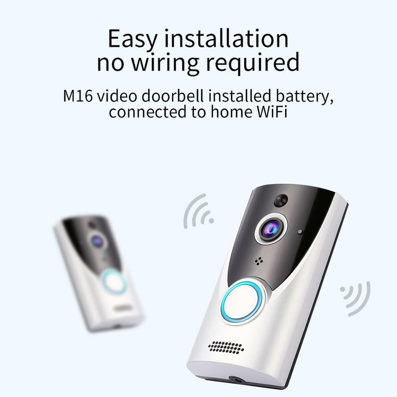 Smart 1080P Smart Video Doorbell and Camera