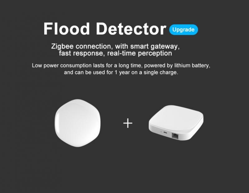 Water Immersion Sensor Flood Water Leak Detector