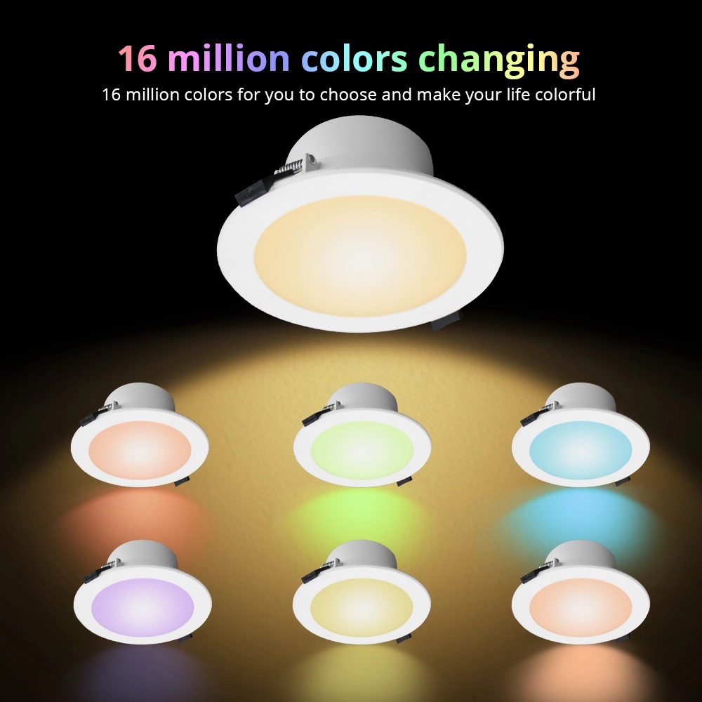 3.0 RGBCW Led Downlight Colorful Ceiling Light