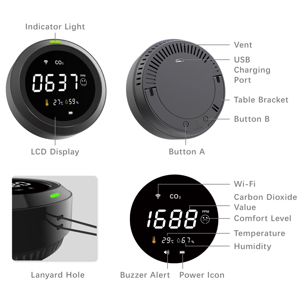 Smart CO2 Detector