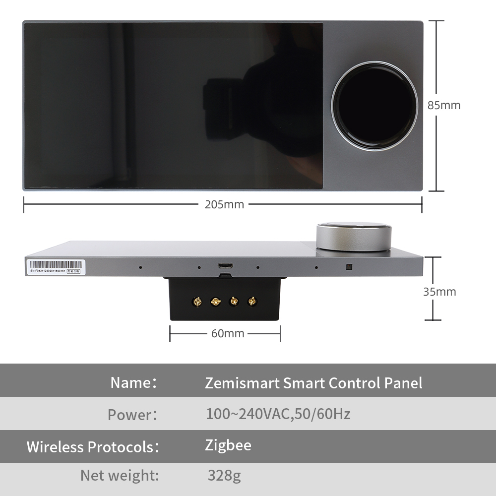 Smart Multi-functional Central Control - 6 inches